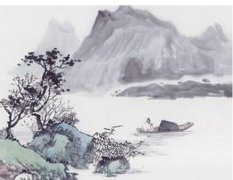 描写古风的唯美句子：寄君一曲，