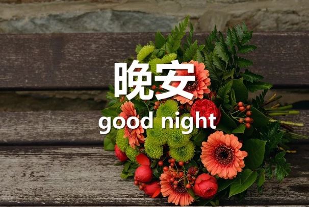 睡觉前发的晚安图片说说心情