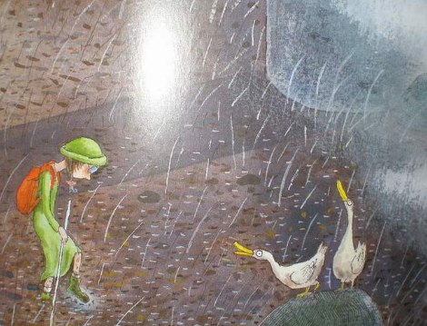 描写雨的经典语录，跟雨有关的短句子