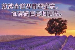 早晨好阳光励志语录：没目标、喜