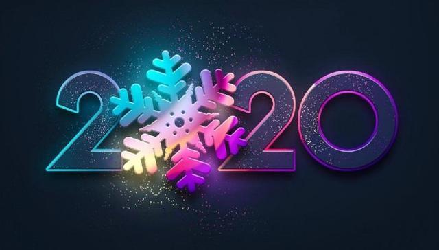 抖音很赞你好2020图片带短句子，祝你新的一年吉祥快乐